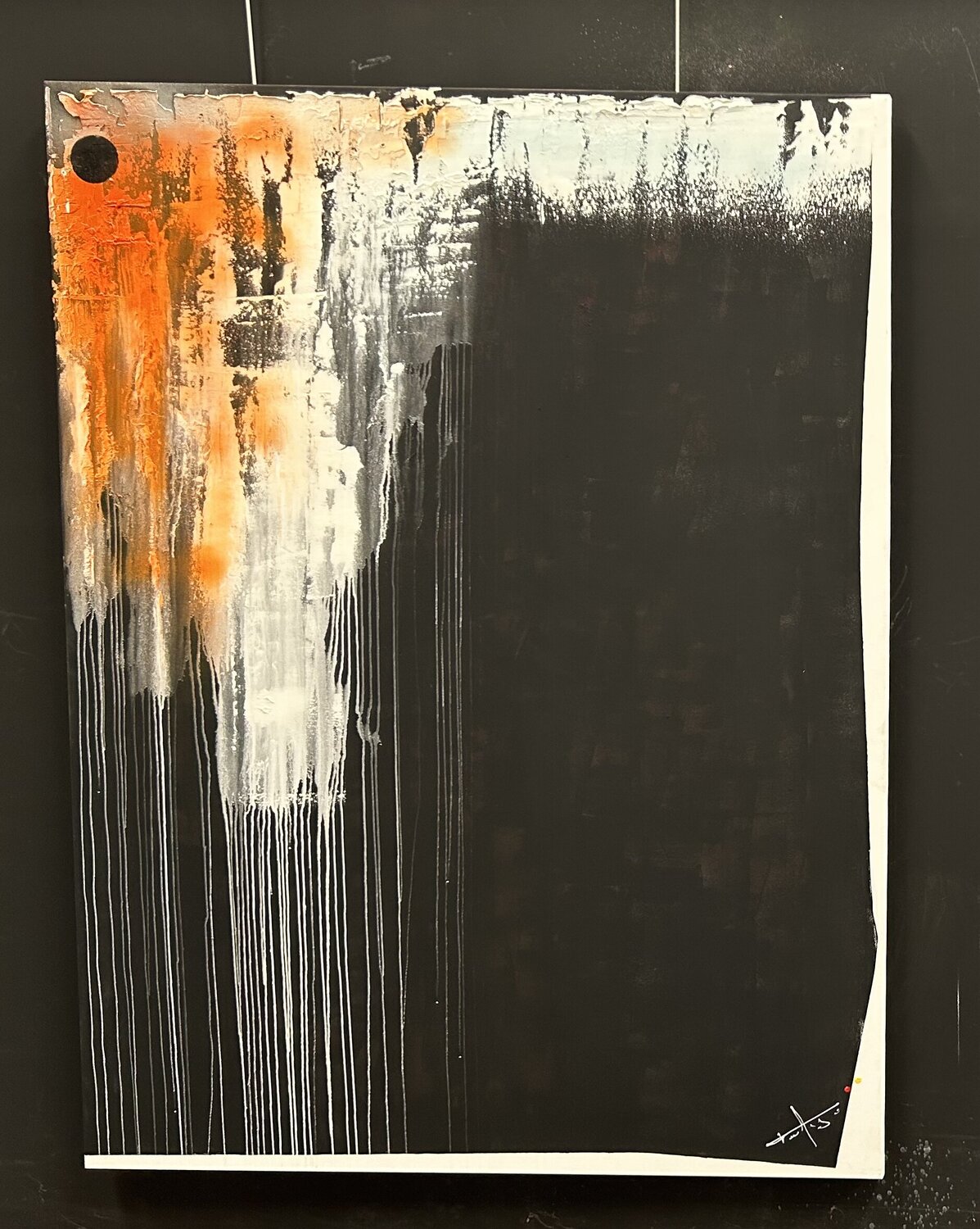 Nocturno dinamico Fernando Suárez Escobar Original painting for sale