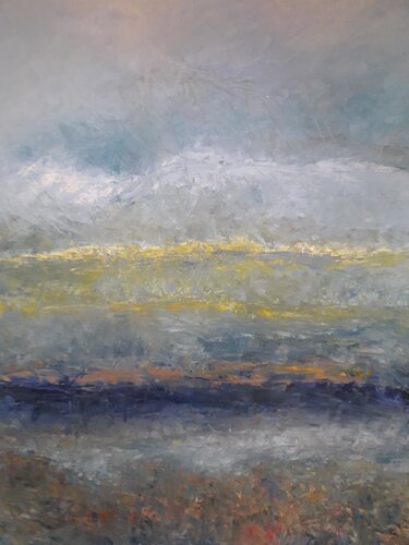 Randonnée en automne by Eliane Ypersiel, Painting for Sale on Select