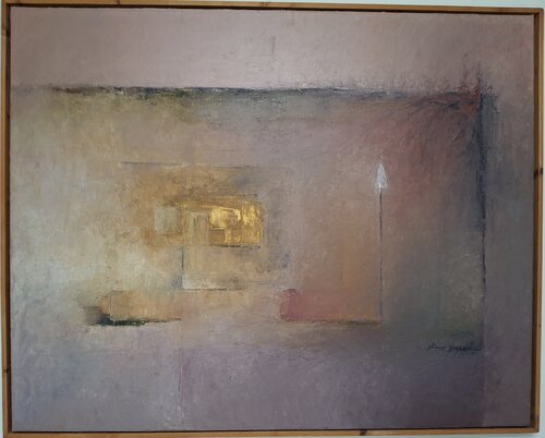 Les bleus au coeur by Eliane Ypersiel, Painting for Sale on Select
