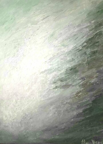Lumière hivernale by Eliane Ypersiel, Painting for Sale on Select