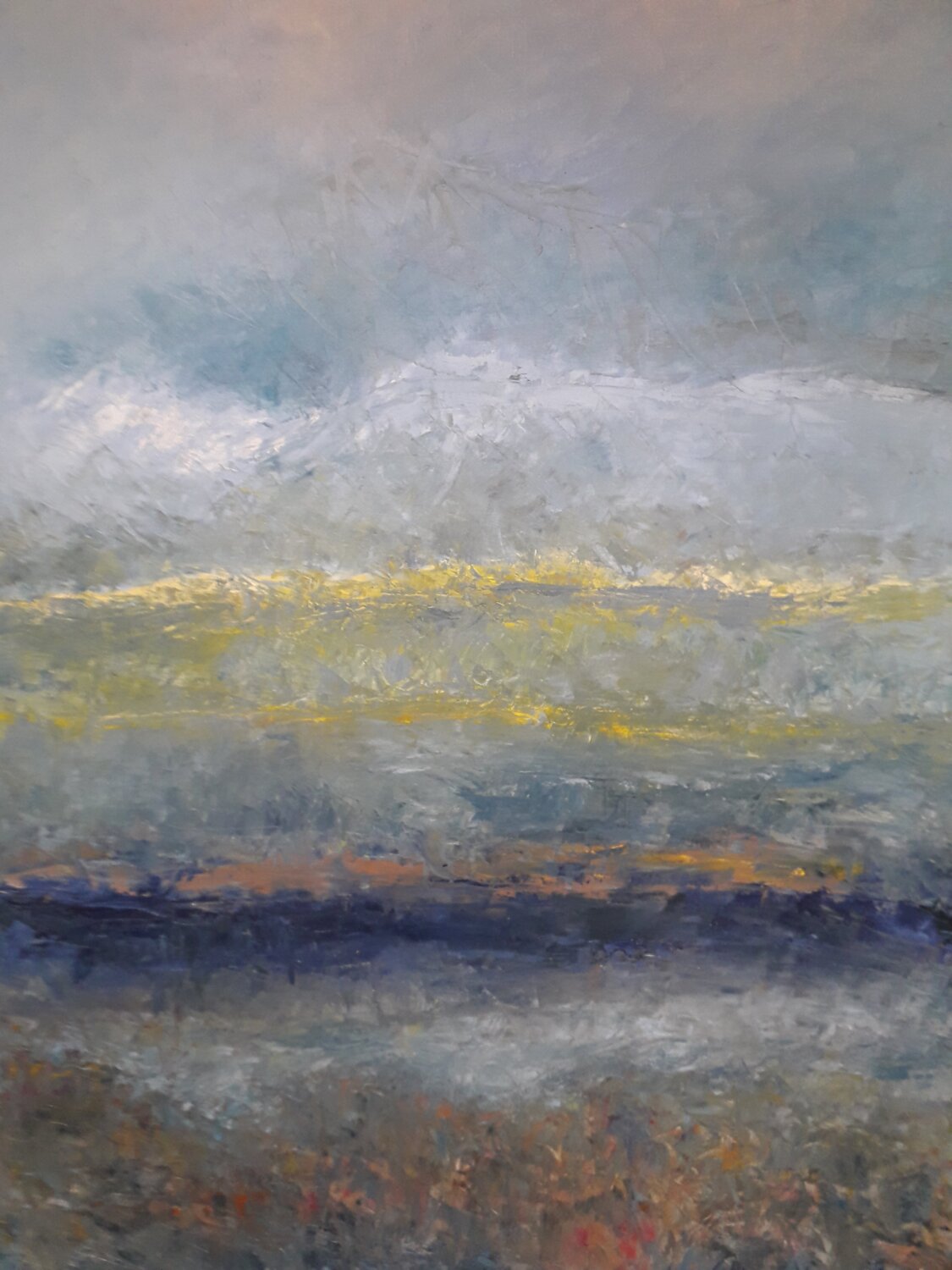 Randonnée en automne Eliane Ypersiel Original painting for sale