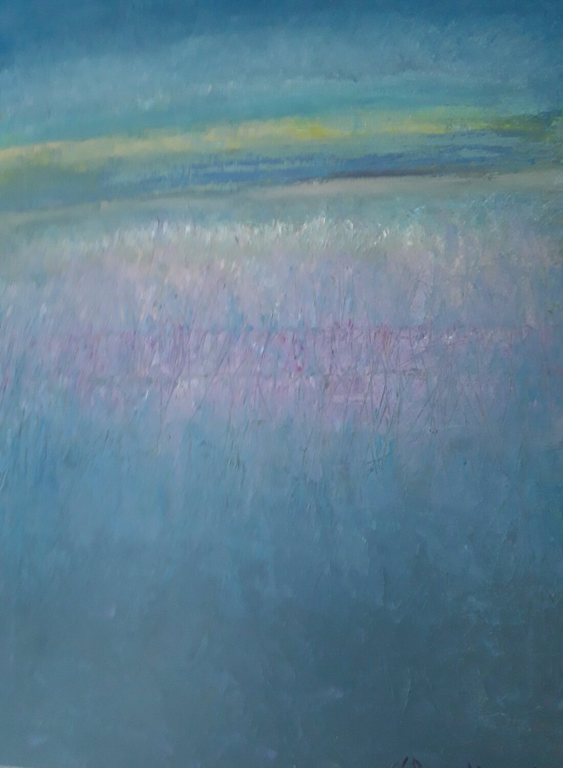 Ode à la lumière Eliane Ypersiel Original painting for sale