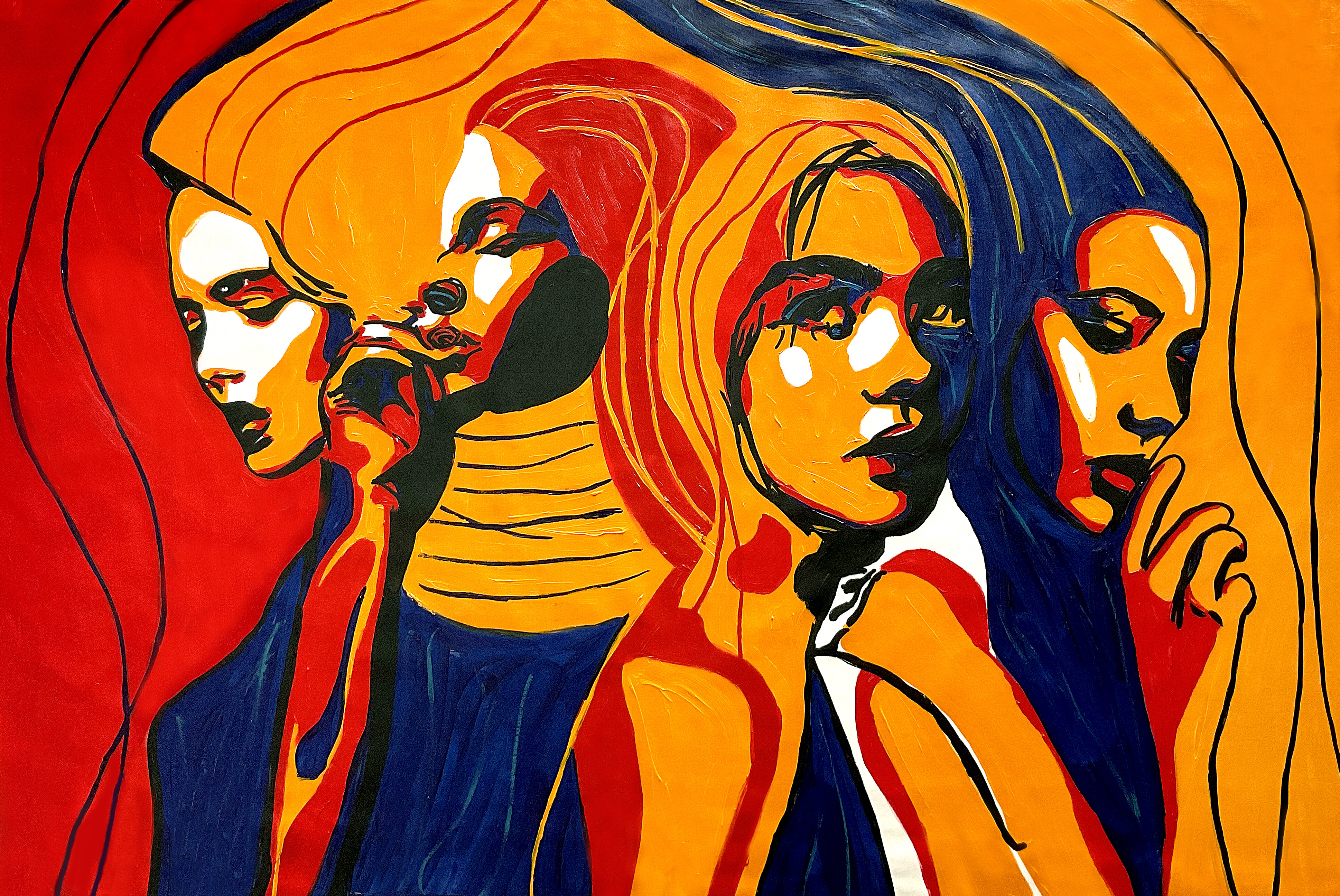 Write Your Story IX – Silent Bonds Between Us (Original Series – Hand Painted)