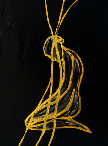 Energy XXXII – The Moment She Breaks the Weight by Juca Maximo, Painting for Sale on Select
