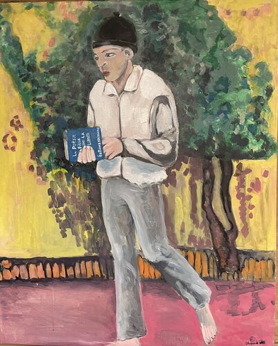 Les pieds sur terre by Aliénor de Cellès, Painting for Sale on Select
