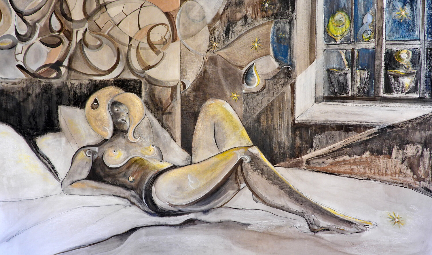 © Momento Zen Richard Martin Original painting for sale