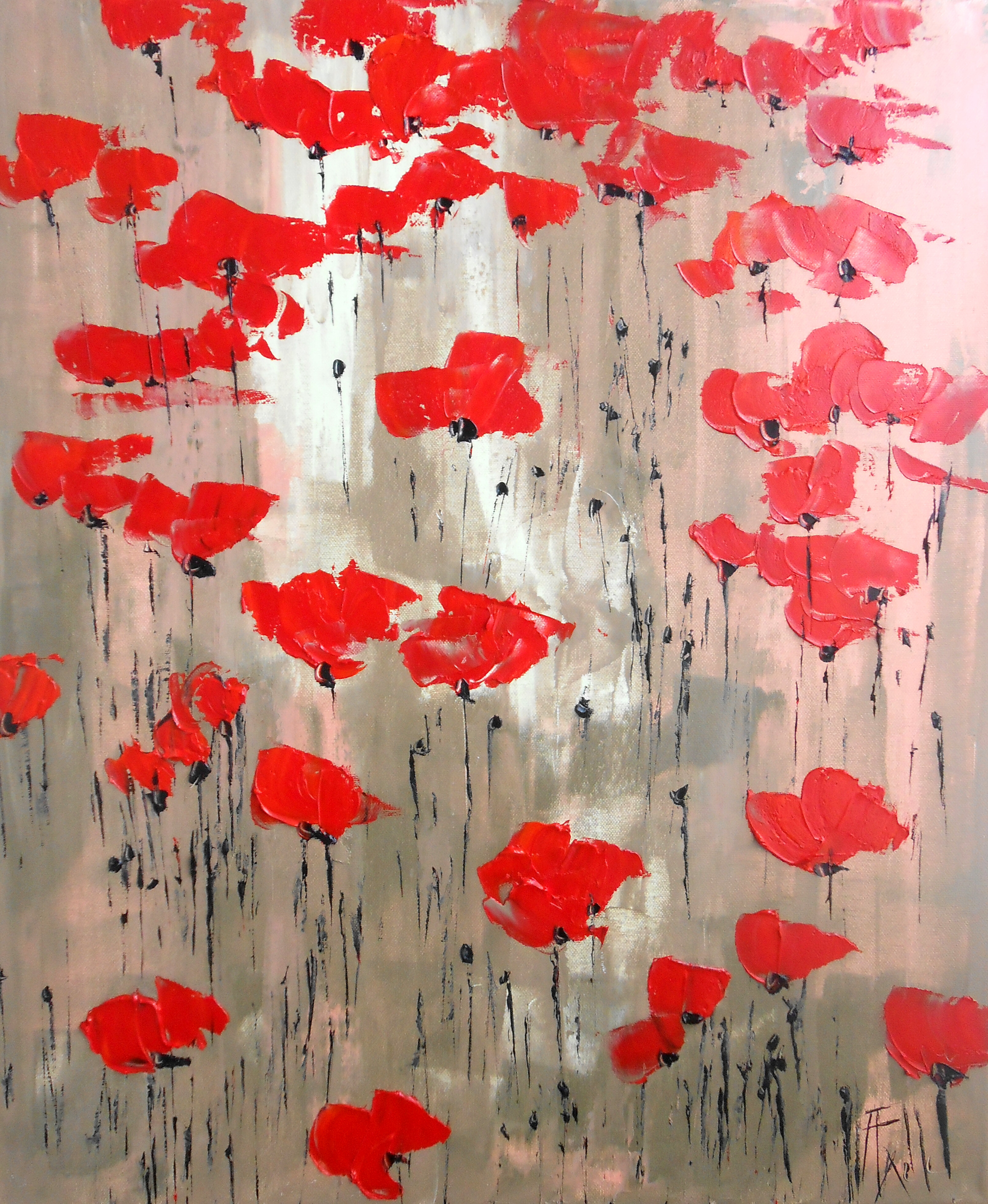 Pavots rouges