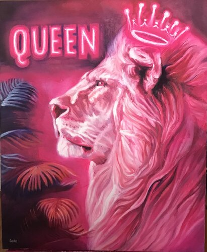 Queen by Sheila González, Painting for Sale on Select