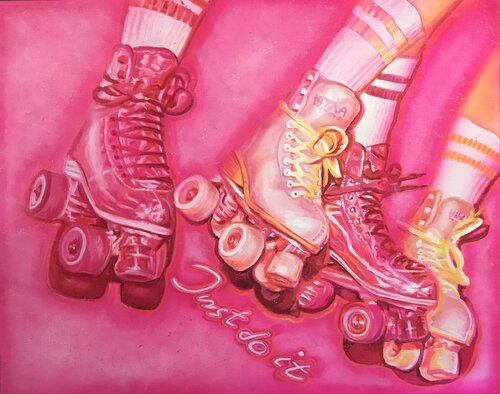 Just do it by Sheila González, Painting for Sale on Select