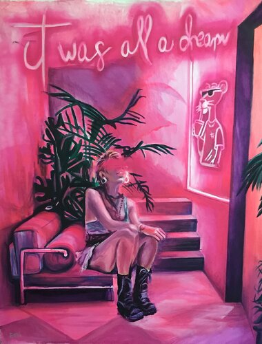it was all a dream by Sheila González, Painting for Sale on Select