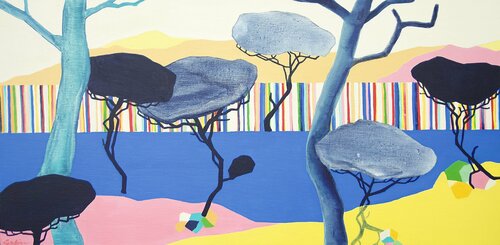 Arc-en-ciel by Vincent Gabin, Painting for Sale on Select