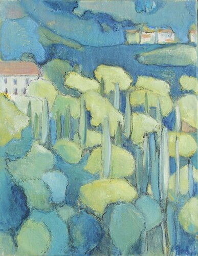 Paysage du sud III by Vincent Gabin, Painting for Sale on Select