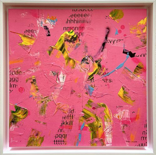 Propuestas para una rosa by Ángel Celada, Painting for Sale on Select