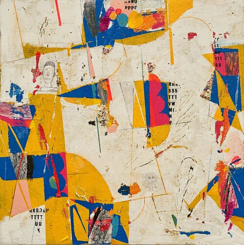 Maneras de aprender by Ángel Celada, Painting for Sale on Select