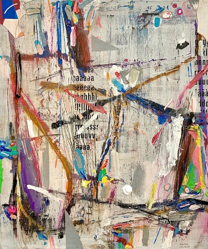 Cruce de decisiones by Ángel Celada, Painting for Sale on Select