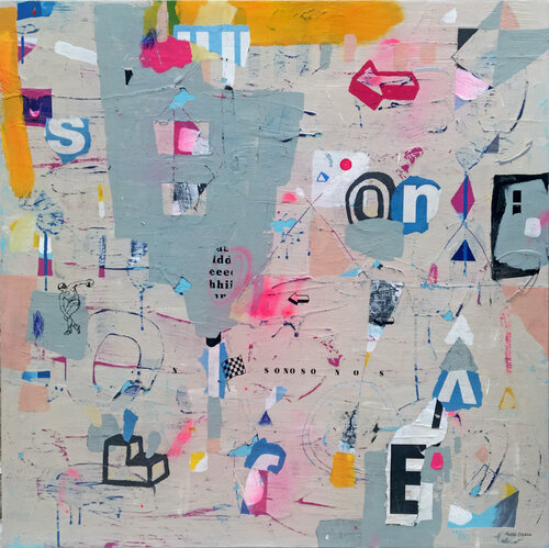 Todo lo que no son by Ángel Celada, Painting for Sale on Select