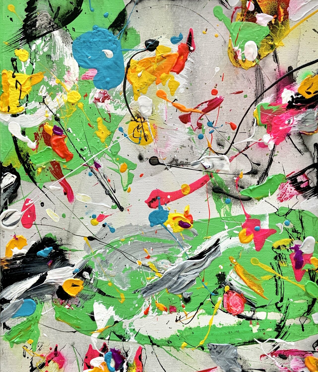 Danza Ángel Celada Original painting for sale