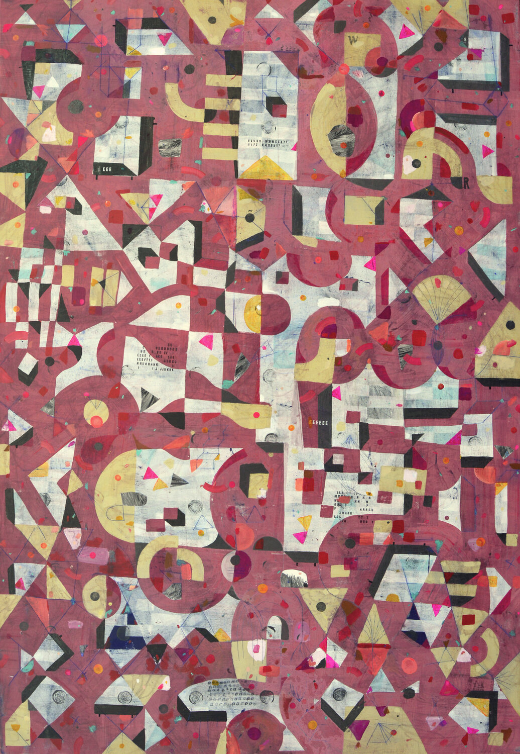 La ciudad interior nº 2 Ángel Celada Original painting for sale