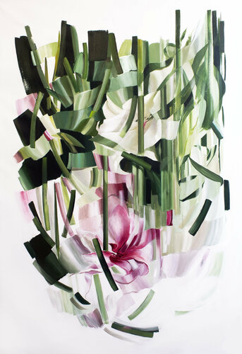 Espacios Habitados by Laura Porcelli, Painting for Sale on Select