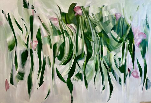Frontera Verde by Laura Porcelli, Painting for Sale on Select
