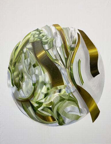 Botánica Circular by Laura Porcelli, Painting for Sale on Select