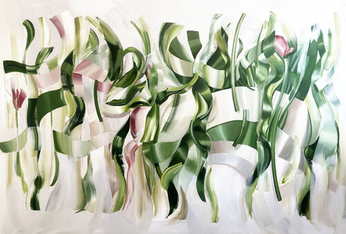 Hanging Garden by Laura Porcelli, Painting for Sale on Select