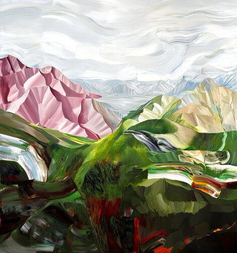 Paisaje onirico by Laura Porcelli, Painting for Sale on Select
