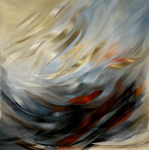 Golden Winds by Laura Porcelli, Painting for Sale on Select
