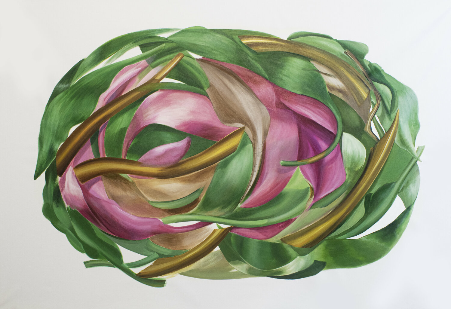 Laelia's Nest II Laura Porcelli Original painting for sale