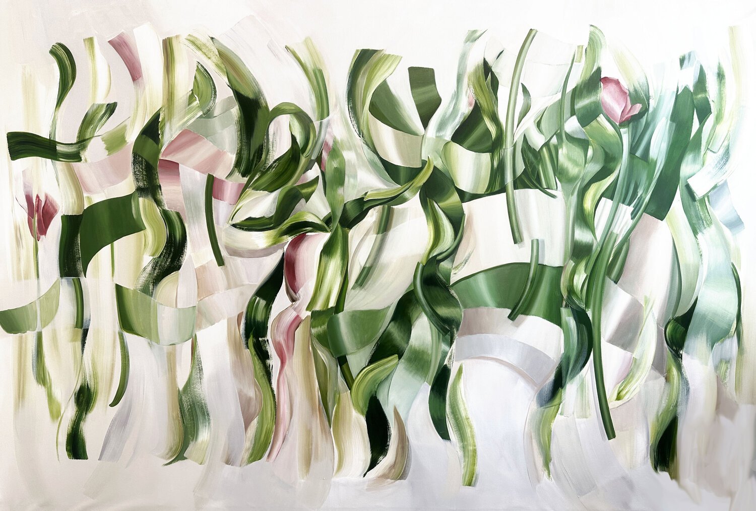Hanging Garden Laura Porcelli Original painting for sale