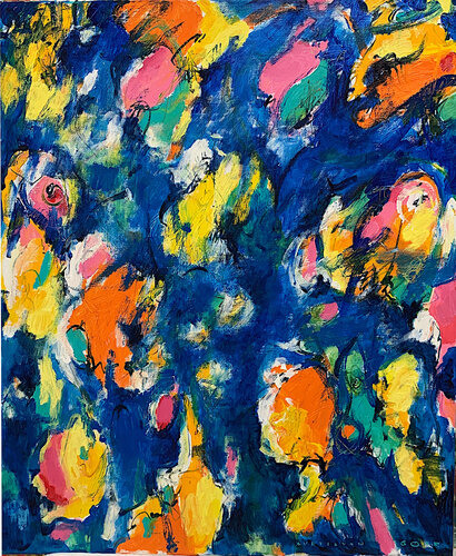 Secret Reality and Fear III by Gor Avetisyan, Painting for Sale on Select