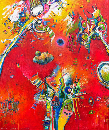 Unlimited Love by Gor Avetisyan, Painting for Sale on Select