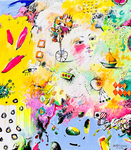 Sunny Day by Gor Avetisyan, Painting for Sale on Select