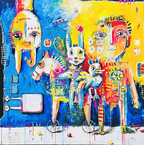 Fantasy Journey by Gor Avetisyan, Painting for Sale on Select
