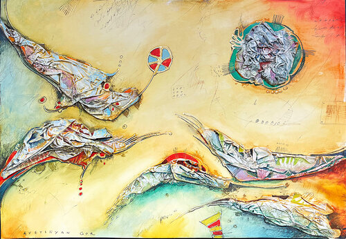 Deeper Present of Life IV by Gor Avetisyan, Painting for Sale on Select