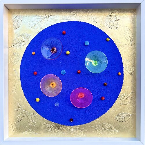 Azure Whispers IV by Gor Avetisyan, Painting for Sale on Select