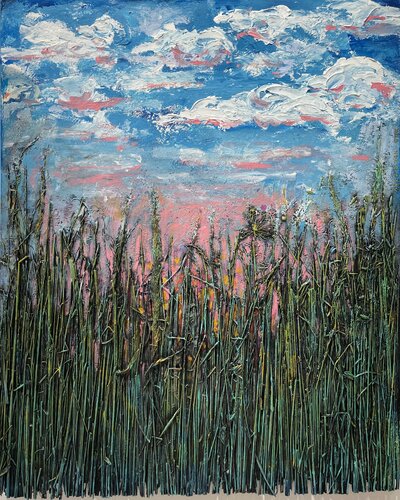 Eternal Horizon Mirage III by Gor Avetisyan, Painting for Sale on Select