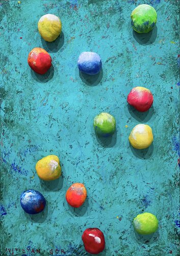 Playful Elegance II by Gor Avetisyan, Painting for Sale on Select