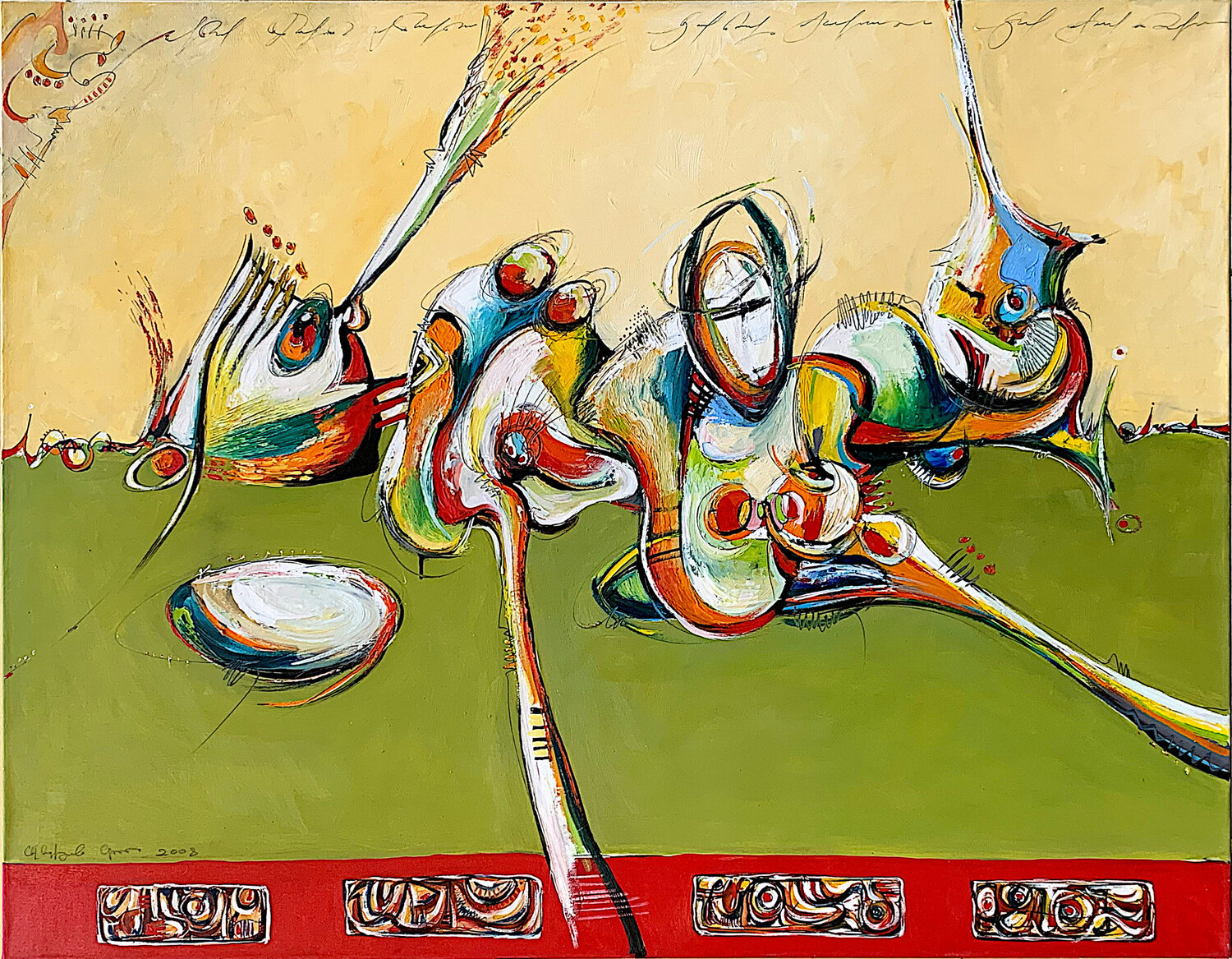 Unlimited Time Gor Avetisyan Original painting for sale