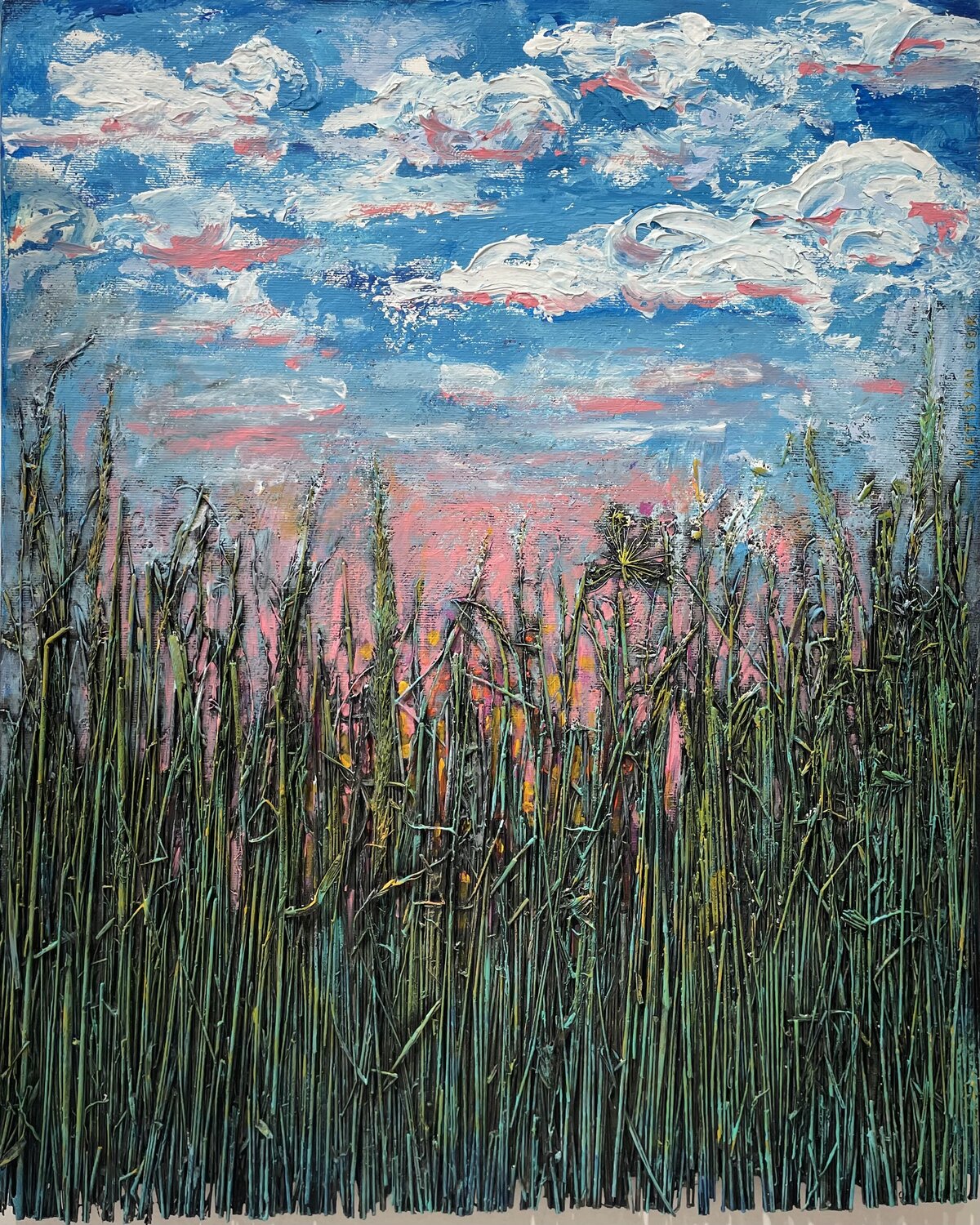 Eternal Horizon Mirage III Gor Avetisyan Original painting for sale