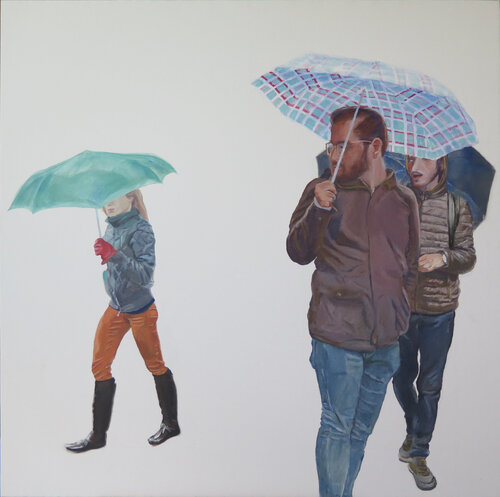 Atracción by Jesús Manuel Moreno, Painting for Sale on Select
