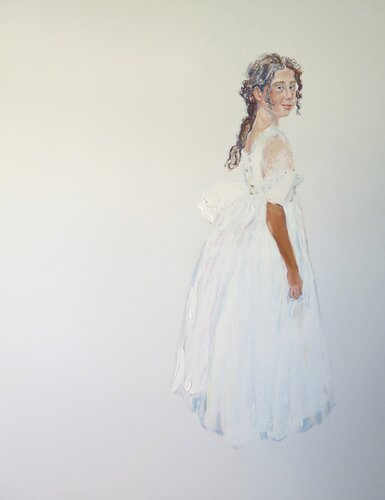 Primera Comunión by Jesús Manuel Moreno, Painting for Sale on Select