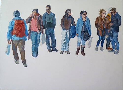 Día de sol by Jesús Manuel Moreno, Painting for Sale on Select