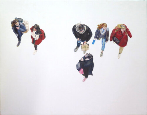 DESDE LA TERRAZA DE CRISTAL by Jesús Manuel Moreno, Painting for Sale on Select