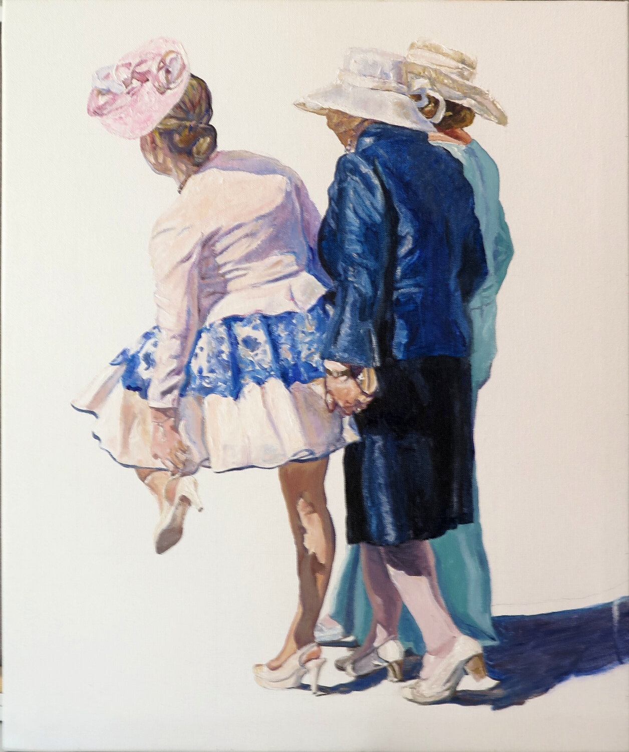 A la boda Jesús Manuel Moreno Original painting for sale