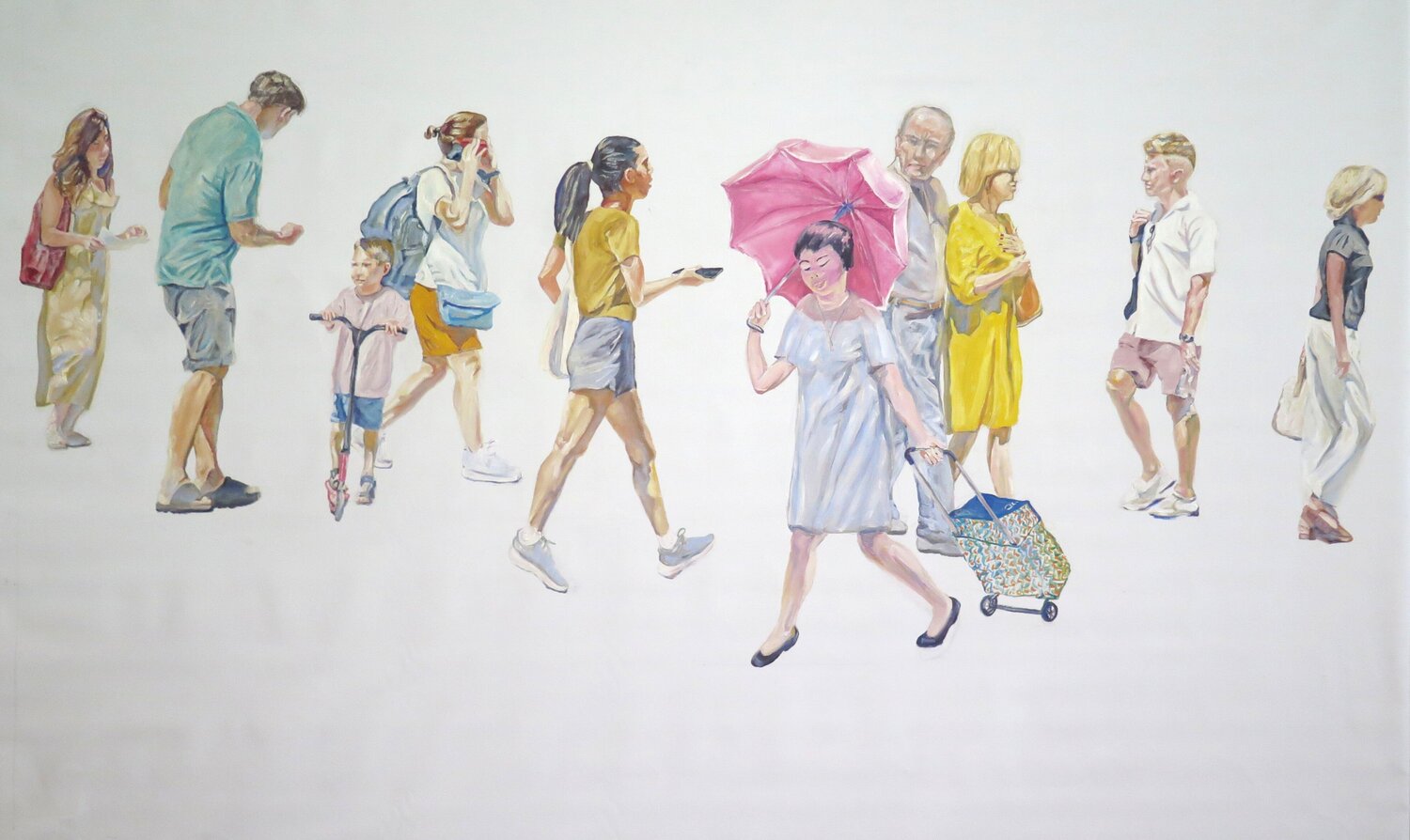 Medía día en Valencia Jesús Manuel Moreno Original painting for sale