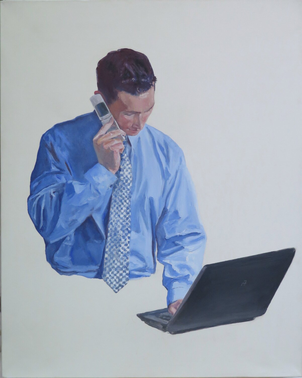 El yupi Jesús Manuel Moreno Original painting for sale
