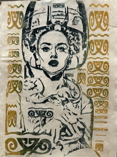 Natalie by Maria-Isabel Brandis, Painting for Sale on Select