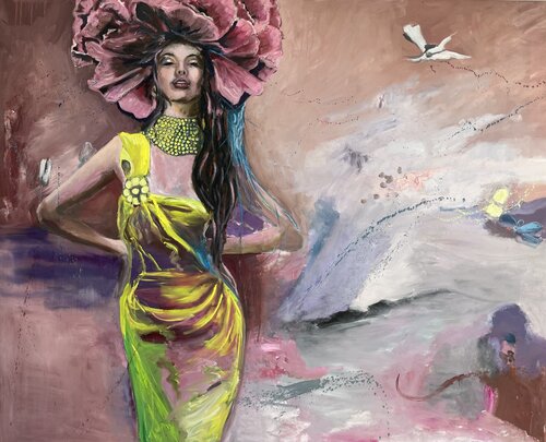 Summer by Maria-Isabel Brandis, Painting for Sale on Select