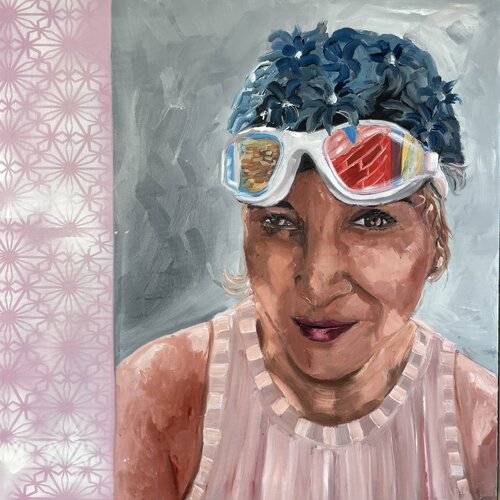 Tante Bel by Maria-Isabel Brandis, Painting for Sale on Select